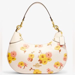 COACH Mara Hobo With Floral Cluster Print CI104 New